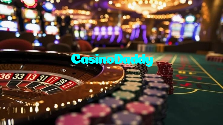 CasinoDaddy casino presented on mobile device in Pakistan with slots and live games